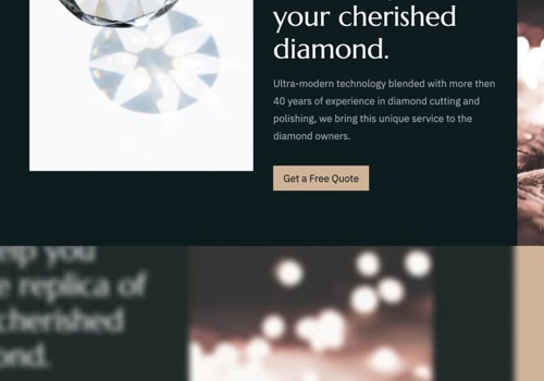 Web Design Package Example: Webflow Website Design for LG Replica