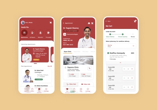 Other Application Development Package Example: Designed a Platform for Healthcare Application