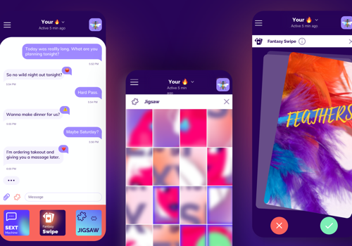 UX/UI Design Package Example: Amorus