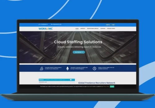 Web Design Package Example: AI Human Resource Platform