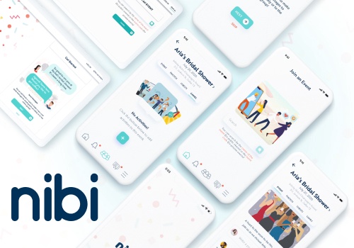 UX/UI Design Package Example: Nibi App – Transforming Event and Party Experience