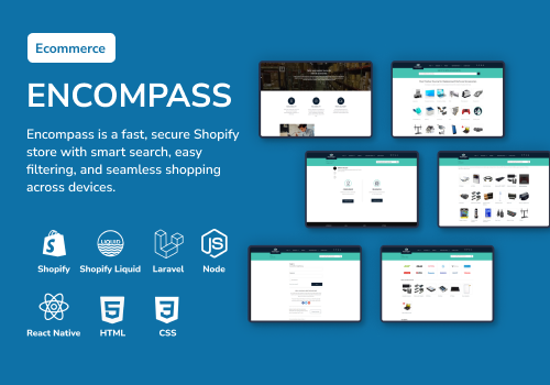 E-Commerce Development Package Example: Encompass