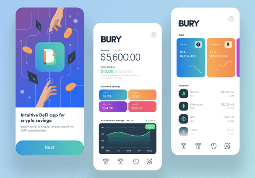 Mobile App Development Package Example: Streamlined DeFi Savings Through a Mobile App