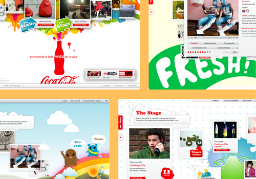 UX/UI Design Package Example: Coca-Cola