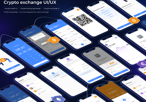 UX/UI Design Package Example: Myntkaup - Cryptocurrency