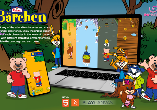 Mobile App Development Package Example: Bärchen Run