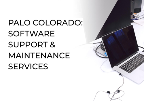 Custom Software Development Package Example: PALO COLORADO: SOFTWARE SUPPORT & MAINTENANCE