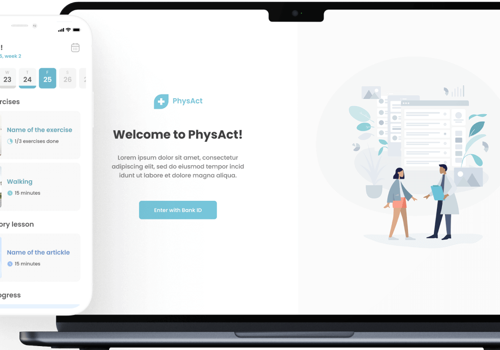 Mobile App Development Package Example: Physact