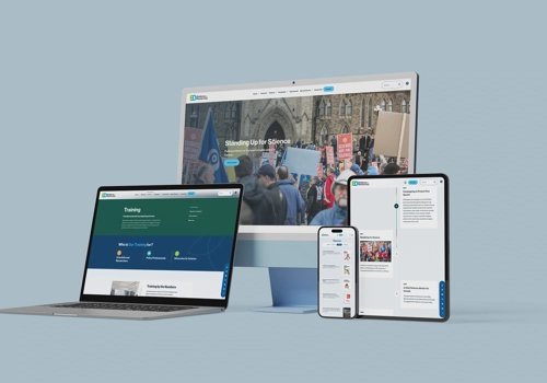 Web Design Package Example: Evidence for Democracy Website Redesign