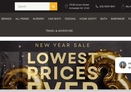 Web Design Package Example: Project with Kiddie Country