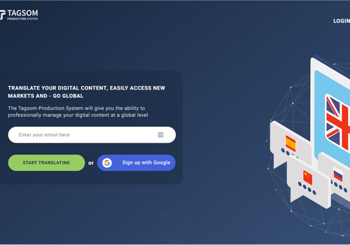 Custom Software Development Package Example: Tagsom Production system