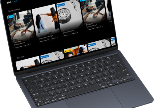UX/UI Design Package Example: Intel