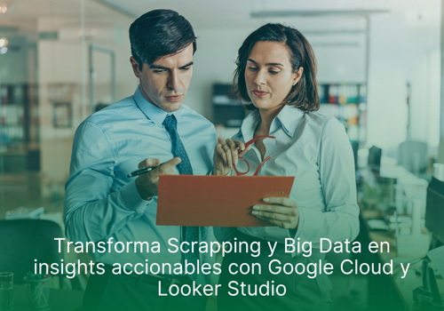 BI & Big Data Consulting & SI Package Example: Transforma Scrapping y Big Data en insights