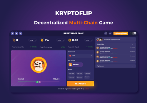 Blockchain Package Example: Krypto Flip - Decentralized Multi-Chain Game