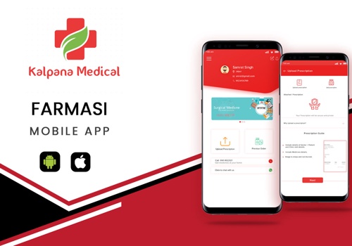 Mobile App Development Package Example: Kalpna Medical Health App