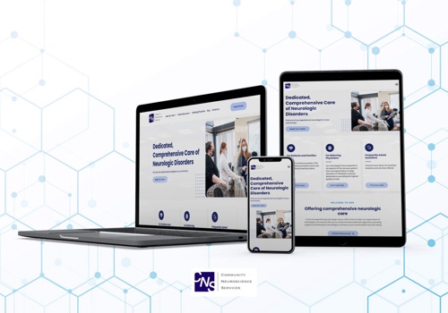 Web Design Package Example: Neurology Clinic Website – WordPress