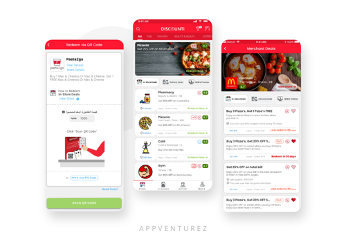 Mobile App Development Package Example: Discounti - Offers Redemption App