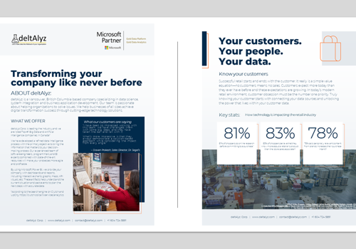 BI & Big Data Consulting & SI Package Example: Dr. Segal's Data Analytics Solution Implementation