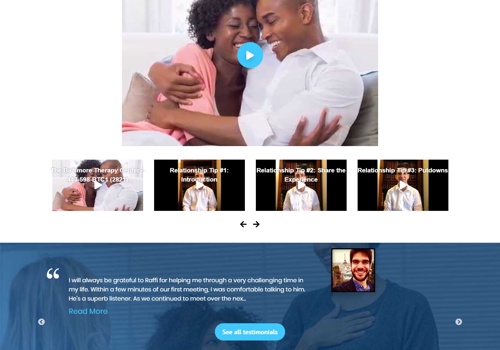 Web Development Package Example: Baltimore Therapy Center