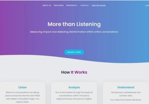Web Development Package Example: CYABRA, a pioneer in social threat intelligence