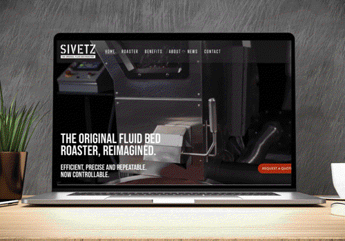 Web Design Package Example: Sivetz (Web Design)