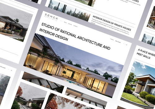UX/UI Design Package Example: Modern SEO-friendly site for Architectural bureau