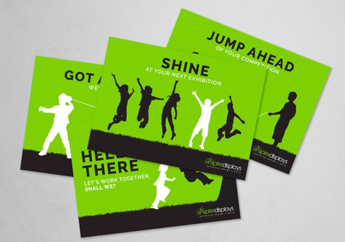 Advertising Package Example: Brand design and website for Inspire Displays