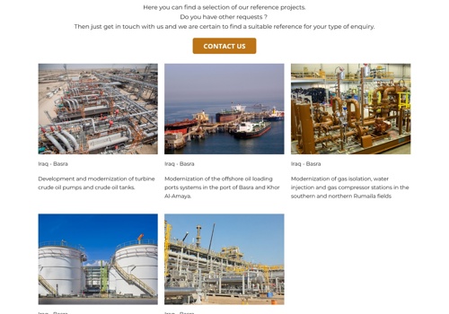 Web Design Package Example: Innovative Website Design alsaymar engineering