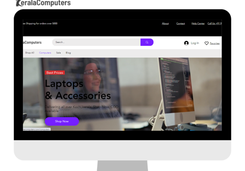 E-Commerce Development Package Example: ECommerce Website for Computer Gadgets