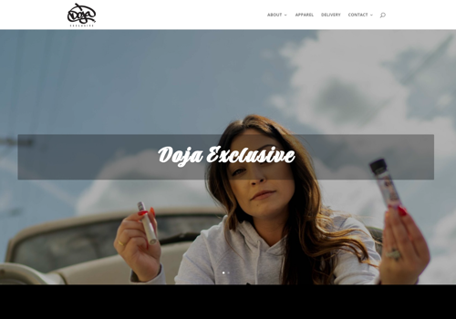 Web Design Package Example: Doja Exclusive