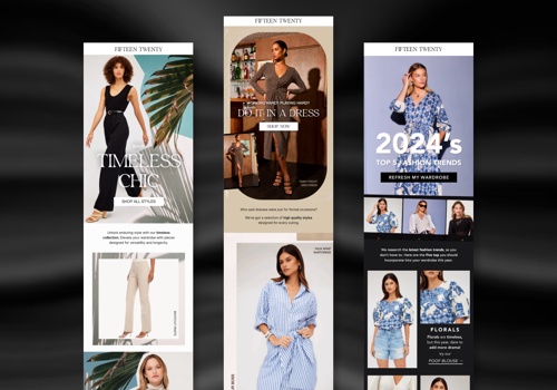 Email Marketing Package Example: Email Design: Fashion and Apparel Brand