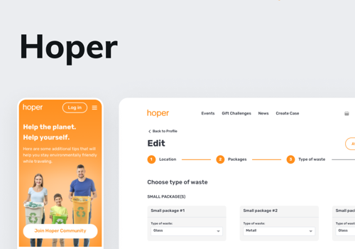 Custom Software Development Package Example: Hoper