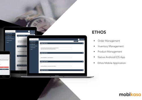 E-Commerce Development Package Example: Ethos Watches