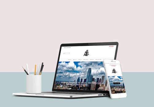 Web Design Package Example: Tax and accounting firm website design