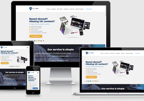 Web Development Package Example: WordPress development for VPN website company