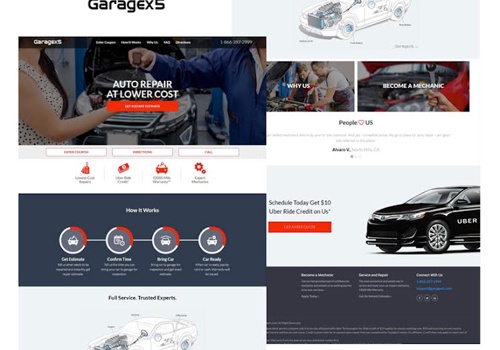 Web Development Package Example: Garagex