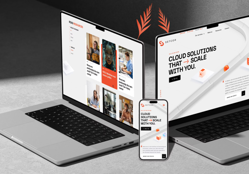 UX/UI Design Package Example: Setcor, Web Design and Development