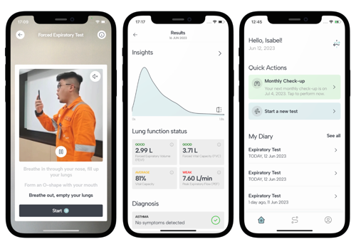 Web Development Package Example: Eupnoos- the Shazam for respiratory diseases