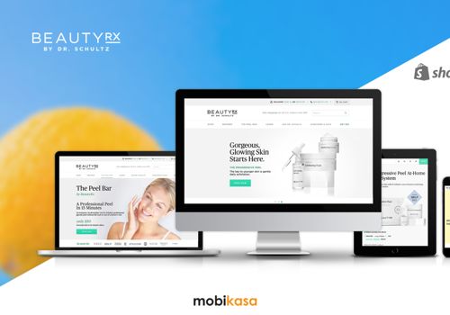 E-Commerce Development Package Example: BeautyRX