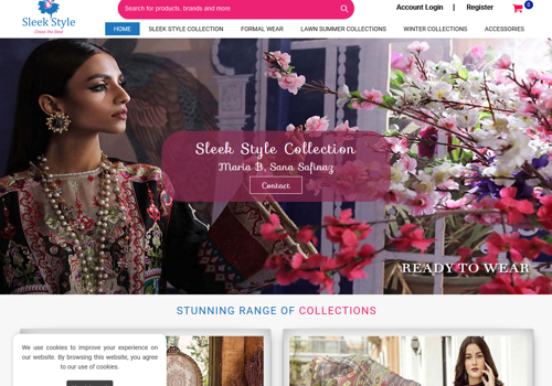E-Commerce Development Package Example: Sleek Style Fashion