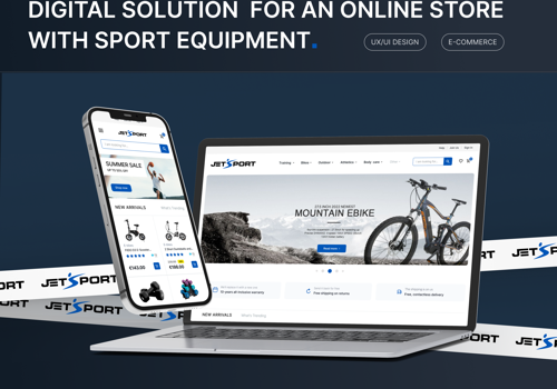 UX/UI Design Package Example: E-commerce Store for Sports Equipment