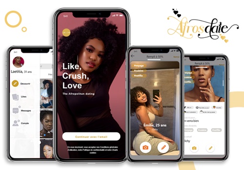 Mobile App Development Package Example: Afros Dating App