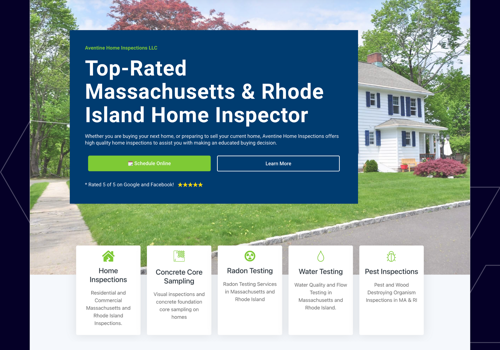 Web Design Package Example: Website Redesign with SEO improvements