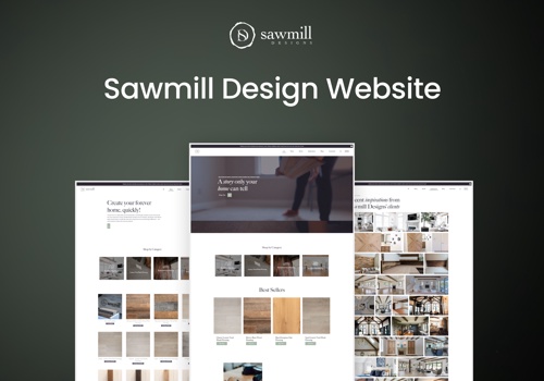 Web Development Package Example: Saw Mill Designs