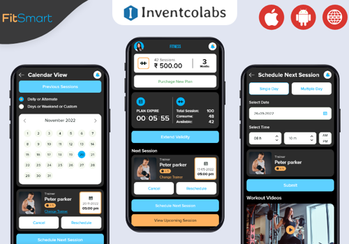 UX/UI Design Package Example: Fitness Tracking Application for Anytime Fitness