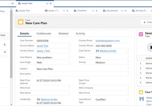 CRM Consulting and SI Package Example: SalesForce Health cloud