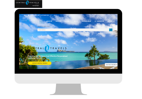 Web Development Package Example: Travels