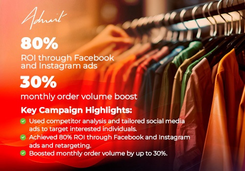 Social Media Marketing Package Example: Generate Sales for a Fashion Brand - Ecommerce