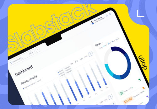 UX/UI Design Package Example: Slabstack - Supply Chain Management Tool