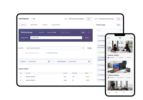 Custom Software Development Package Example: AN END-TO-END VIDEO WORKFLOW SOLUTION